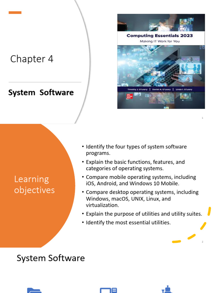 4 Chapter 4_System Software | PDF | Operating System | Graphical User ...