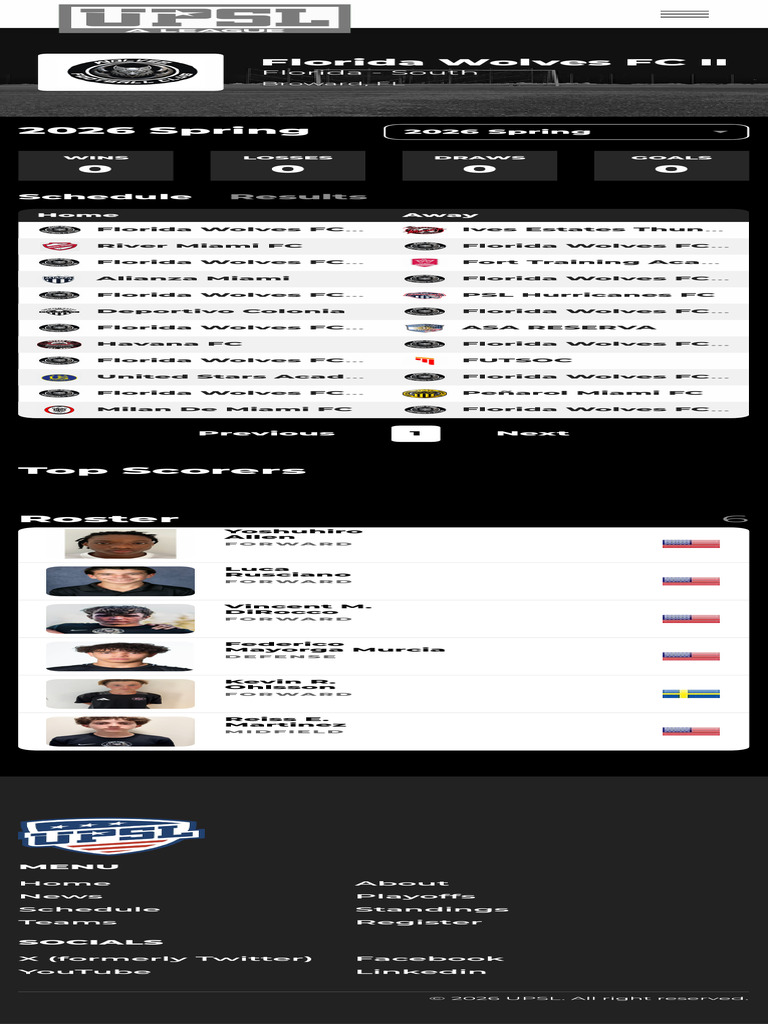 Florida Wolves FC II-547371 - A League | PDF