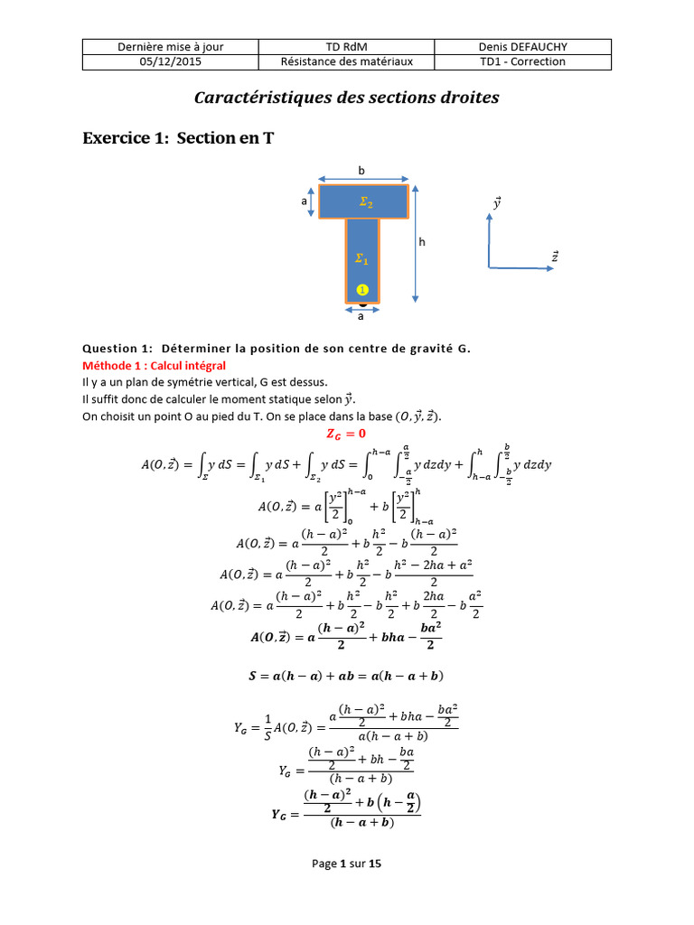 TD RDM Correction Sections | PDF