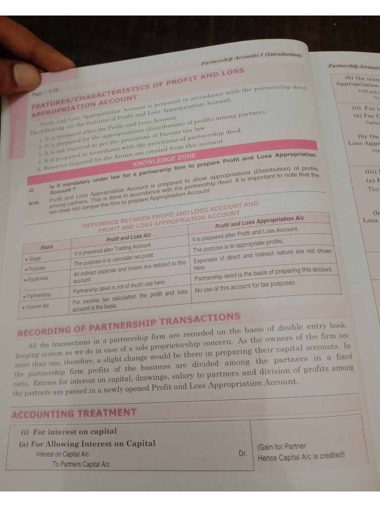 Accounts Class 12 | PDF