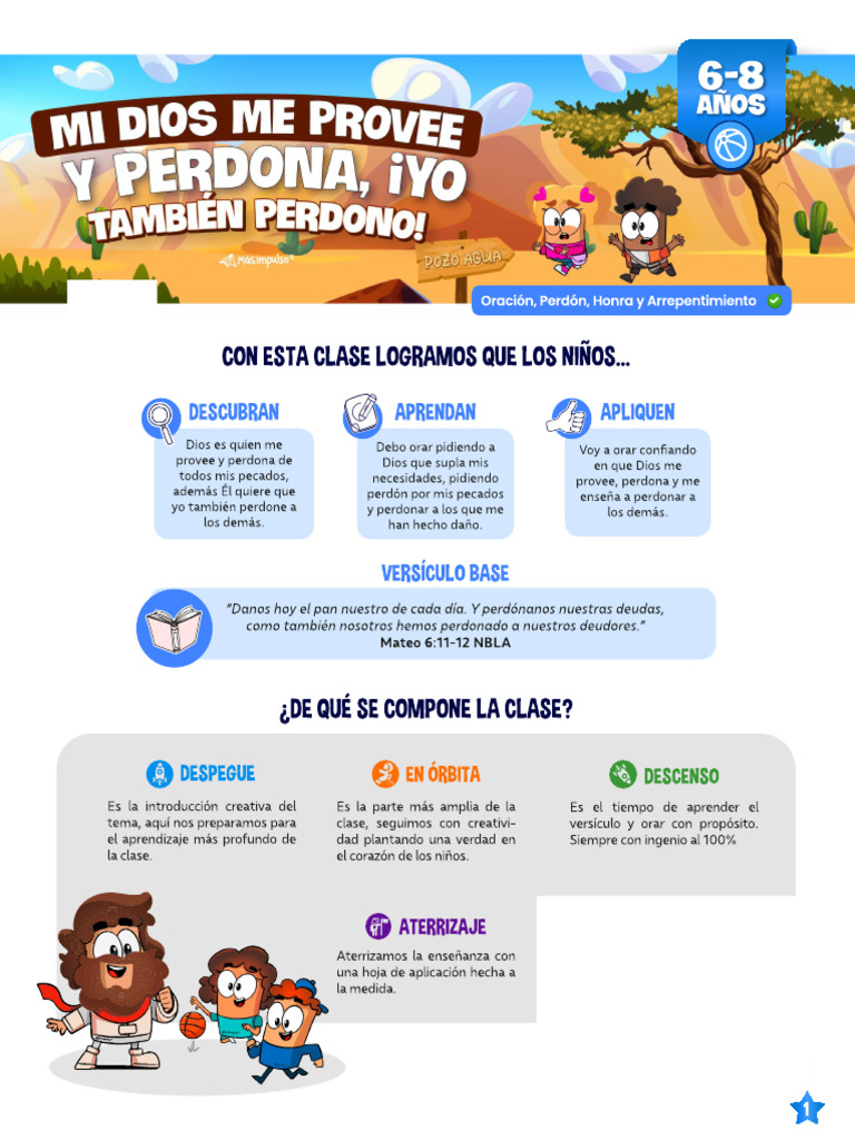 MI DIOS PROVEE Y PERDONA | PDF