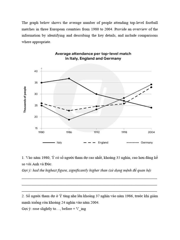 Line Graph Football Match (1) | PDF