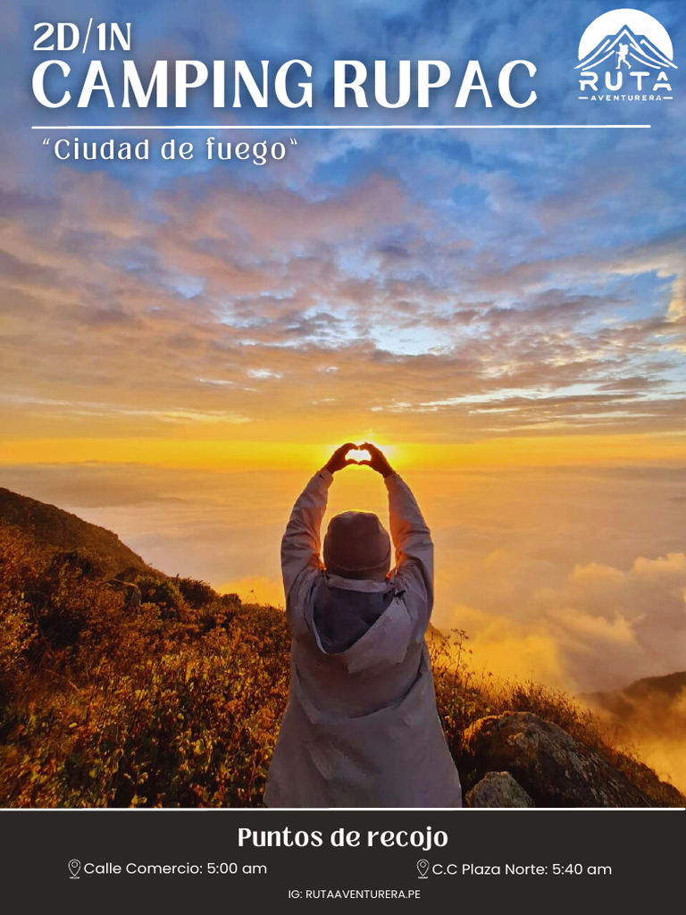 Campamento Rupac 2D1N F | PDF | Turismo