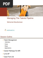 Managing The Talents Pipelines