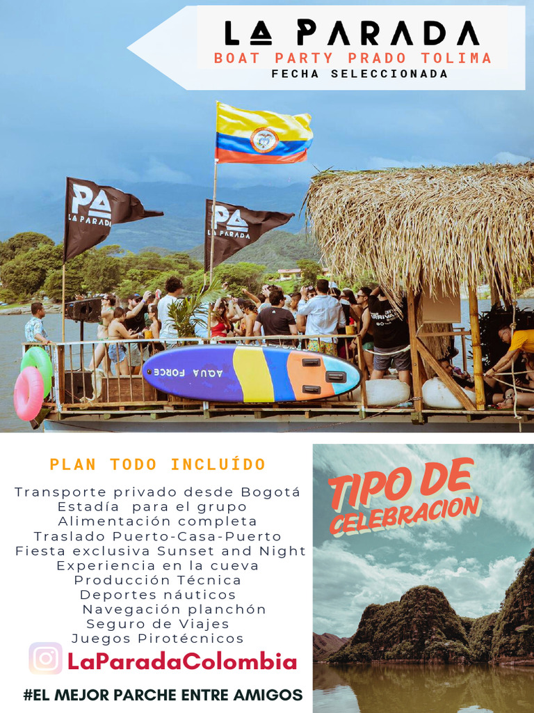 Boat Party Prado Tolima La Parada (2) | PDF | Comida | Comportamientos ...