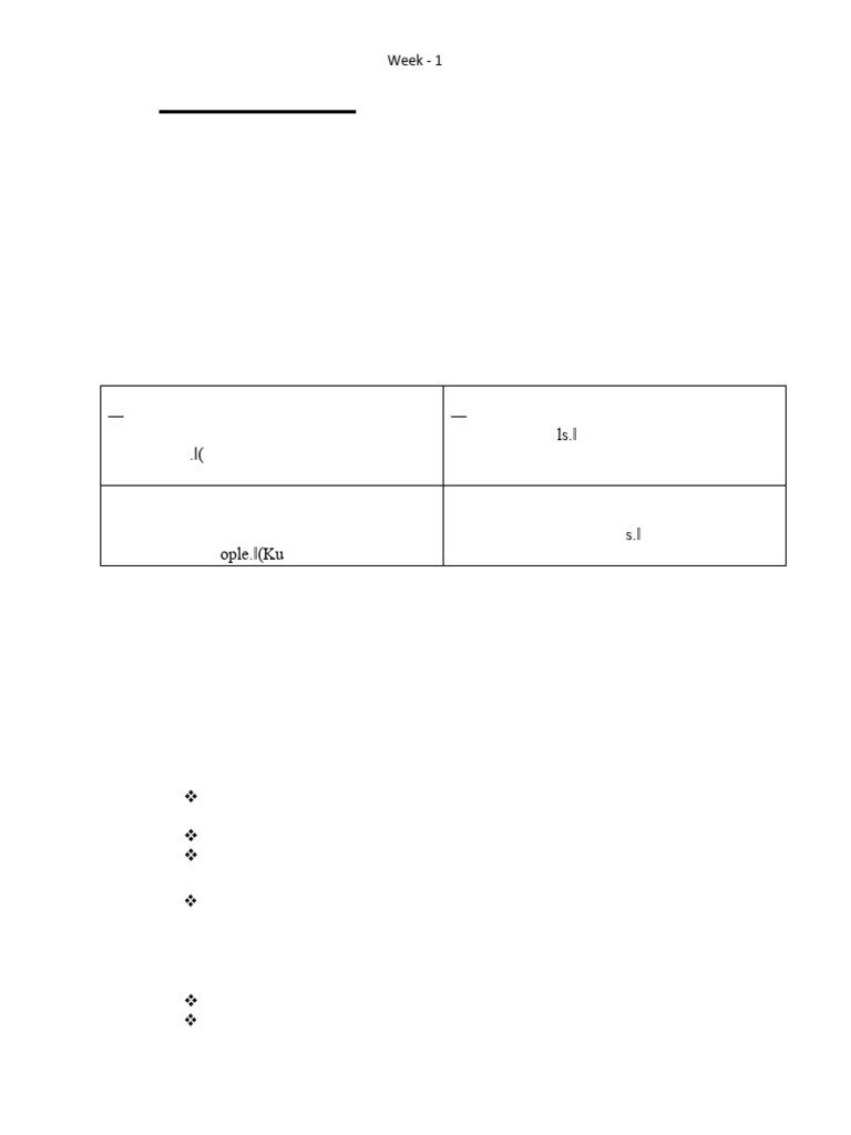 Week 1 | PDF | Artificial Intelligence | Intelligence (AI) & Semantics