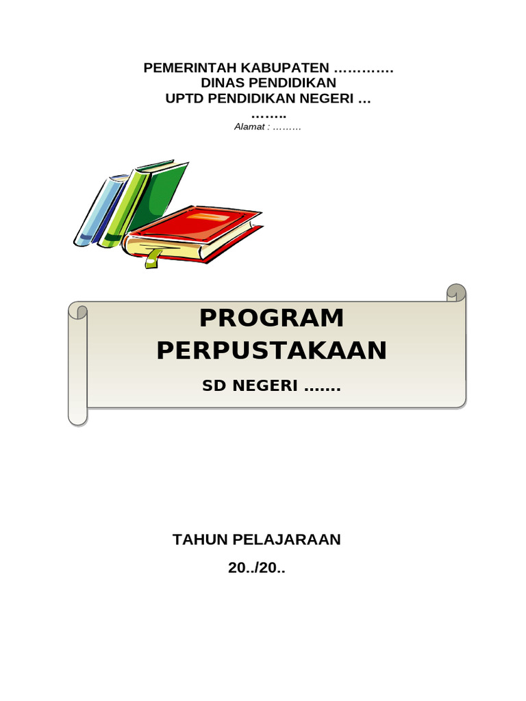 Program Perpustakaan SD | PDF