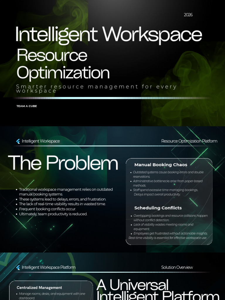 Intelligent Workspace Resource Optimization Platform (1) | PDF ...