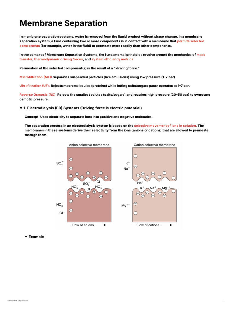 Membrane | PDF | Membrane | Osmosis