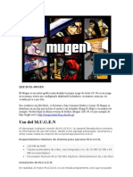 Mugen Tutorial