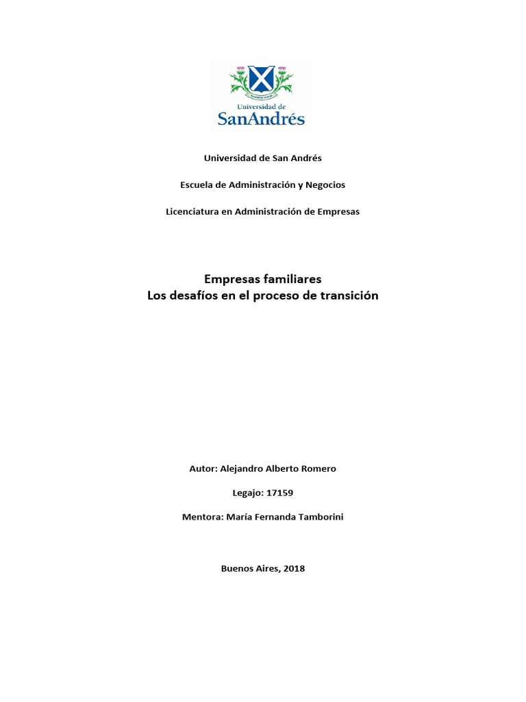 Empresas Familiares | PDF | Toma de decisiones | Planificación