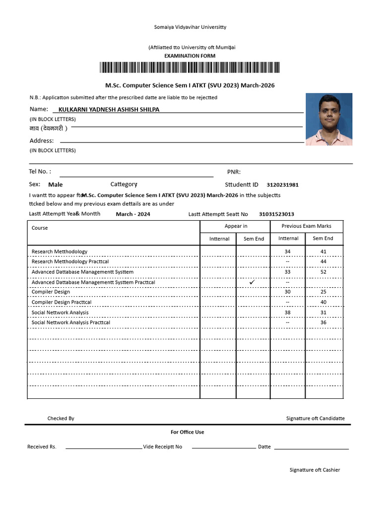 MSC+CS+Sem+I+NEP | PDF | Computing | Methodology