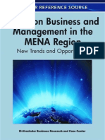 2011 - Cases On Business and Management in The MENA Region - New Trends and Opportunities