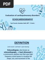 TTE Echocardiogram Guidelines and Codes | PDF | Echocardiography | Heart