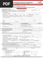 Generali Central Health Insurance Claim Form | PDF | Cheque | Medical ...