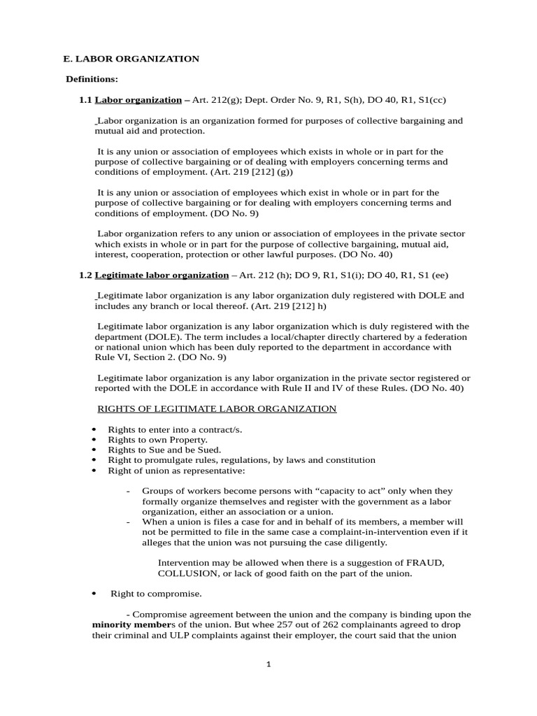 LABOR REPORTING FOR POWER POINT | PDF | Ratification | Employment