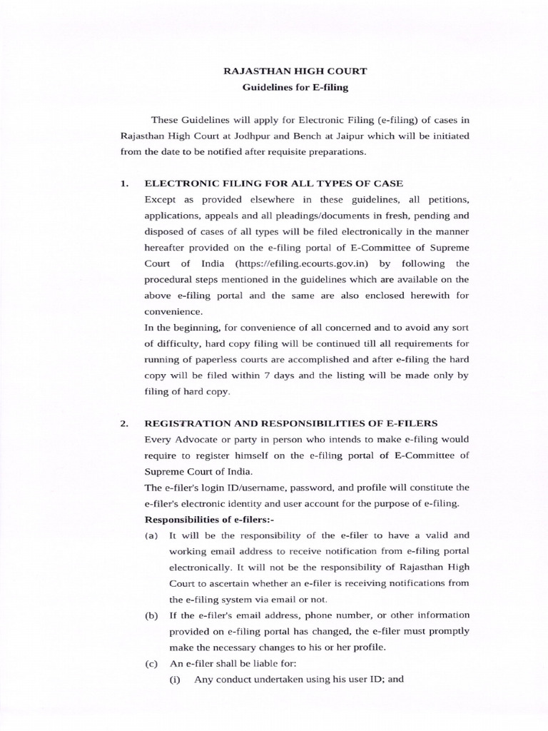 Guidelines Fore Filing | PDF | Typefaces | Signature