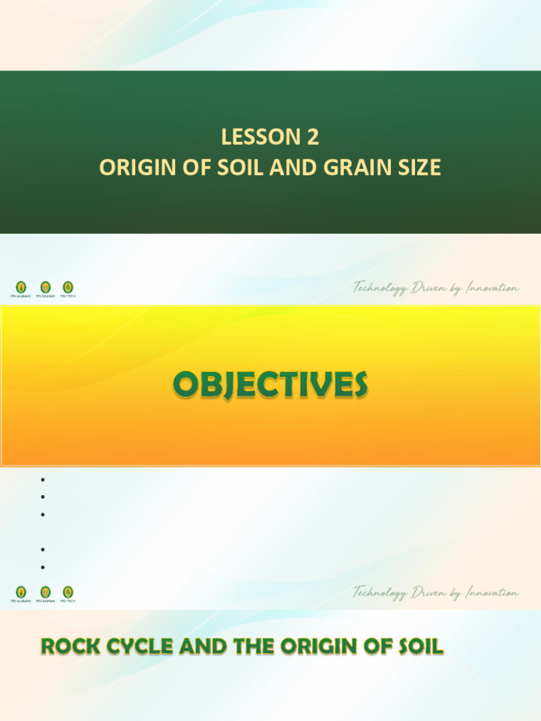 Module 2 - Origin of Soil and Grain Size | PDF | Rock (Geology ...