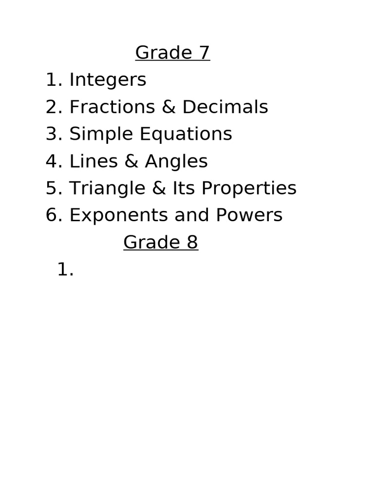 Grade 7 | PDF