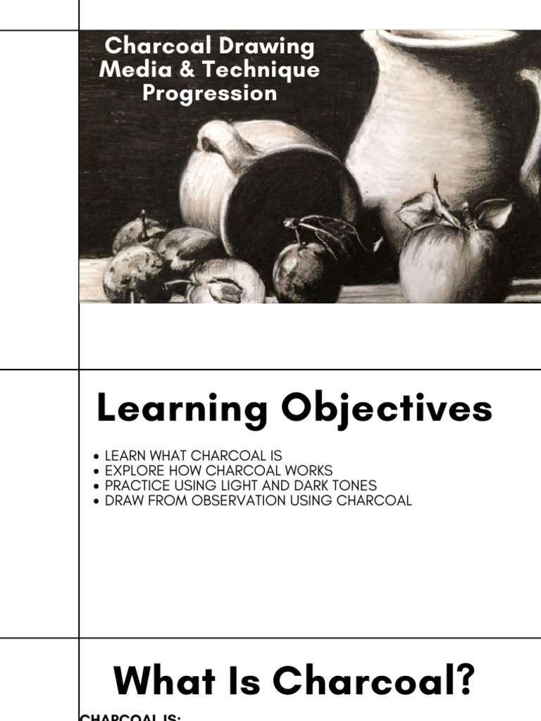 W2 - W3 - T2_Y7_Introduction to Charcoal - Tonal Drawing & Observation ...
