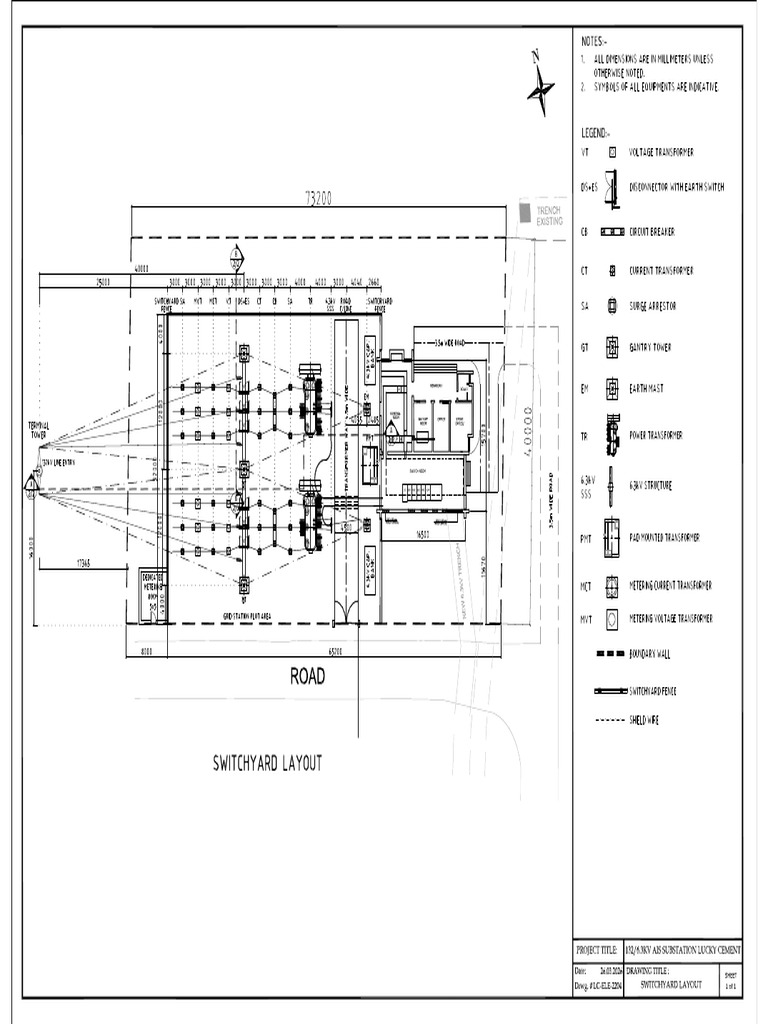 02 Switchyard Layout | PDF