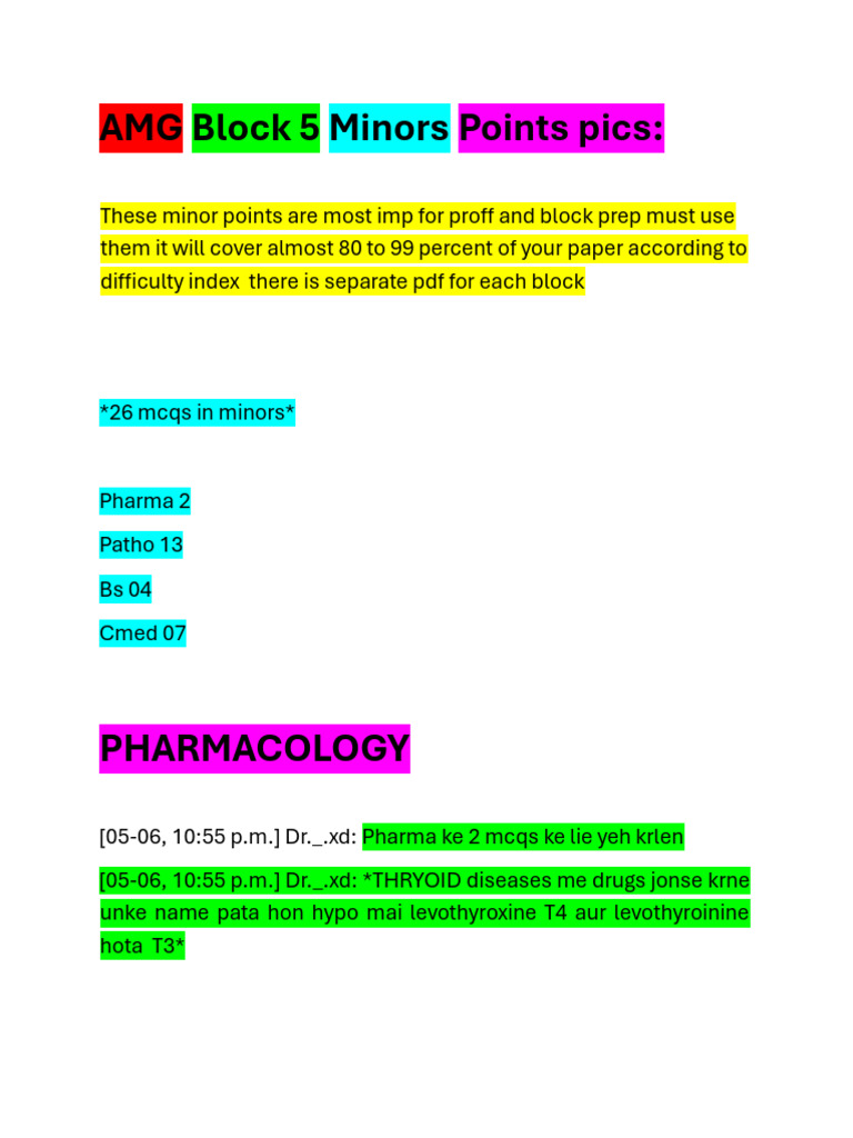 Amg Block 5 Updated Minors Pics and Points Complied by AMG Admin Dr Xd ...