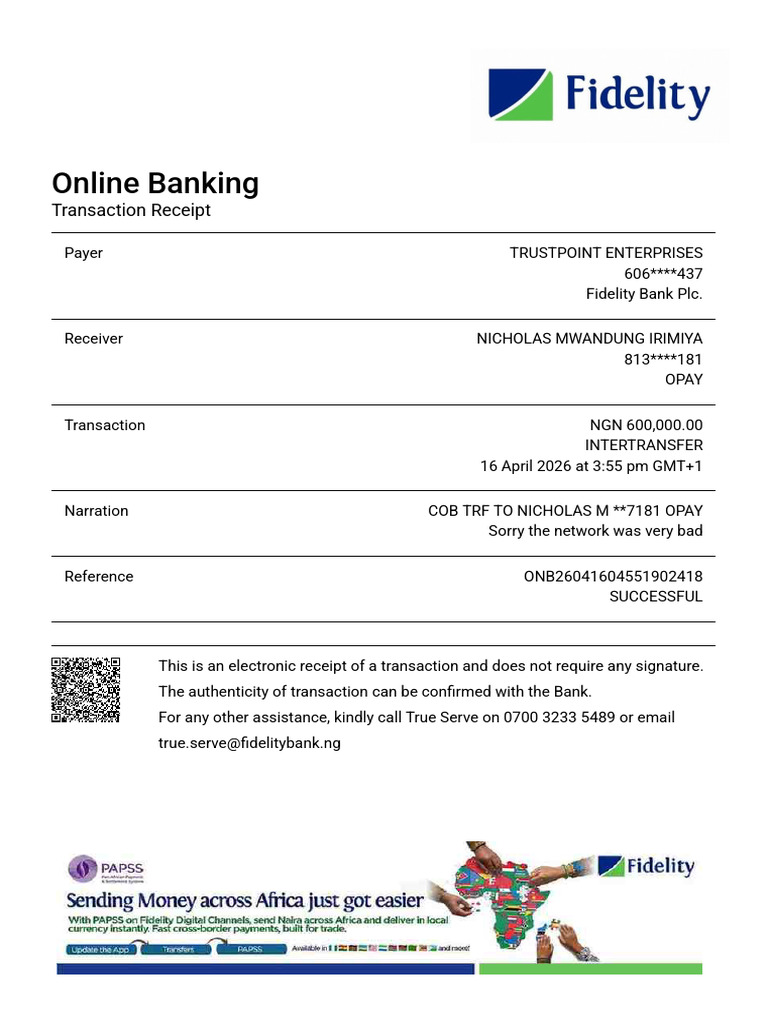 Transaction Receipt 1 | PDF