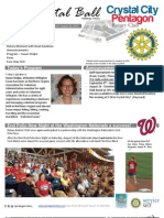 Aug 22, 2012 Weekly Bulletin - Crystal City-Pentagon Rotary Club