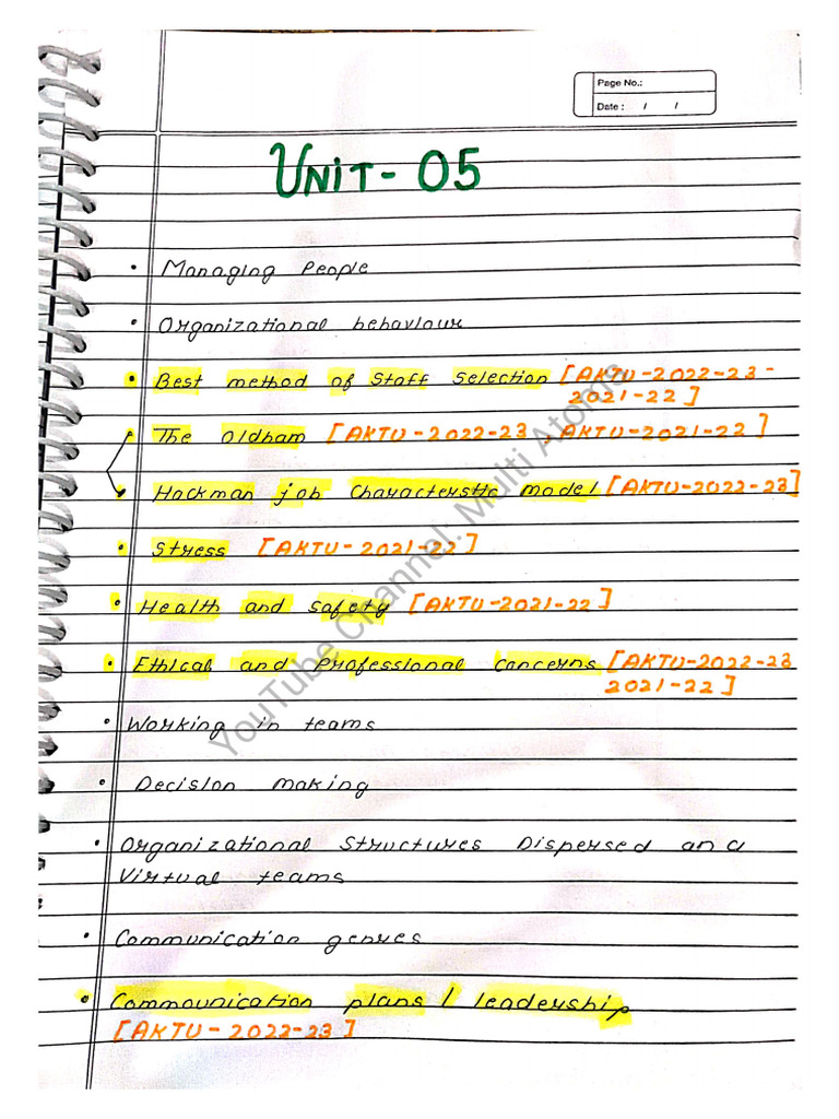 Spm Unit 5 Multi Atoms_260408_102247 | PDF