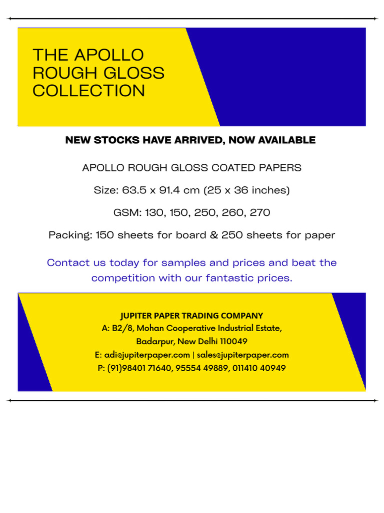 Apollo Marketing Flyer-3 | PDF
