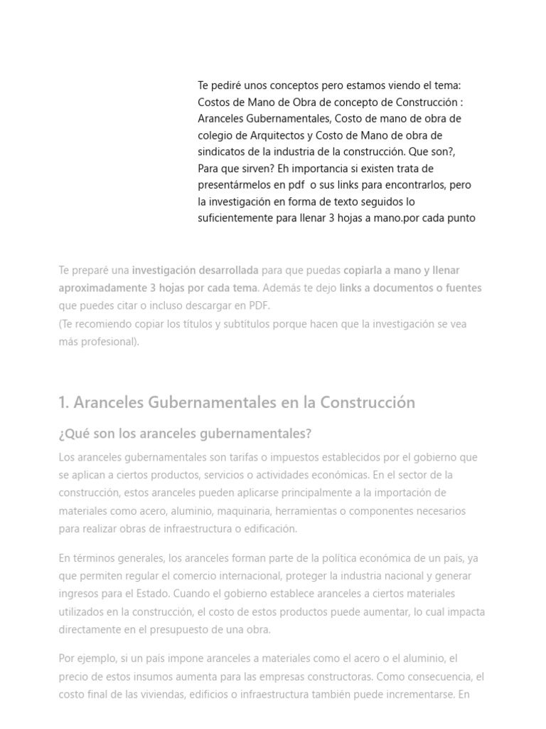 A Rancel | PDF | Arquitecto | Arancel