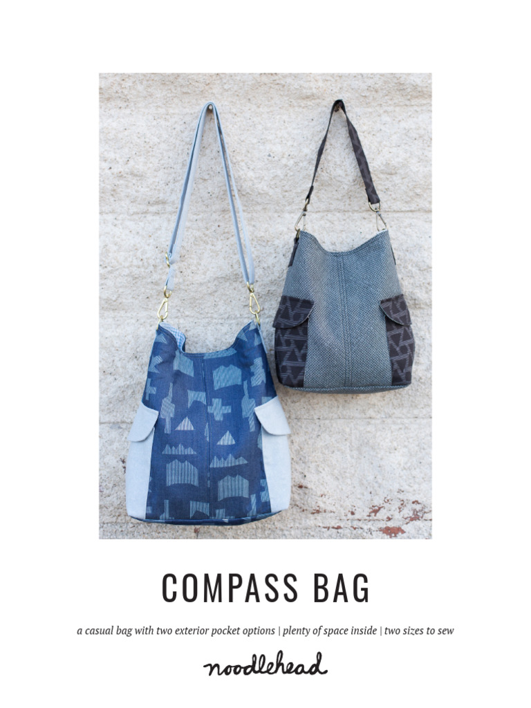 compass bag | PDF | Seam (Sewing) | Sewing