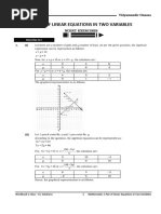 Class 10 NCERT Maths 3.1 Solutions | PDF | Equations | System Of Linear ...