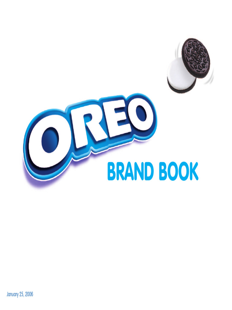 Oreo Brand Book | PDF | Brand | Snack Food