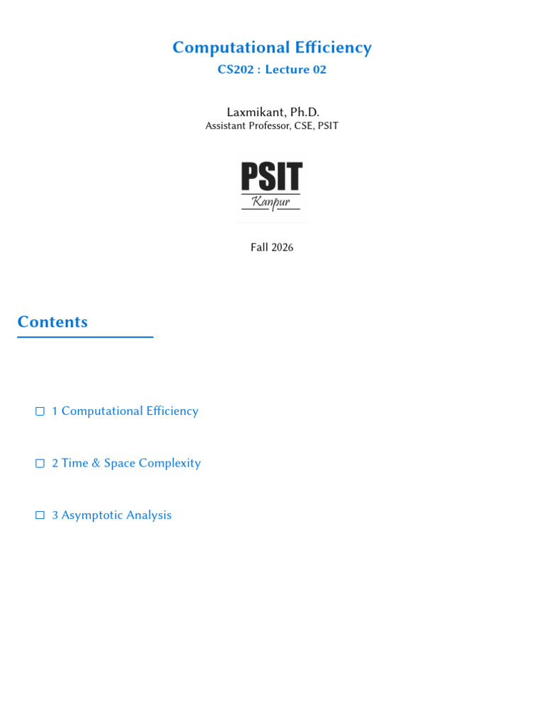 Cs1B Lec02 Complexity | PDF | Time Complexity | Computing