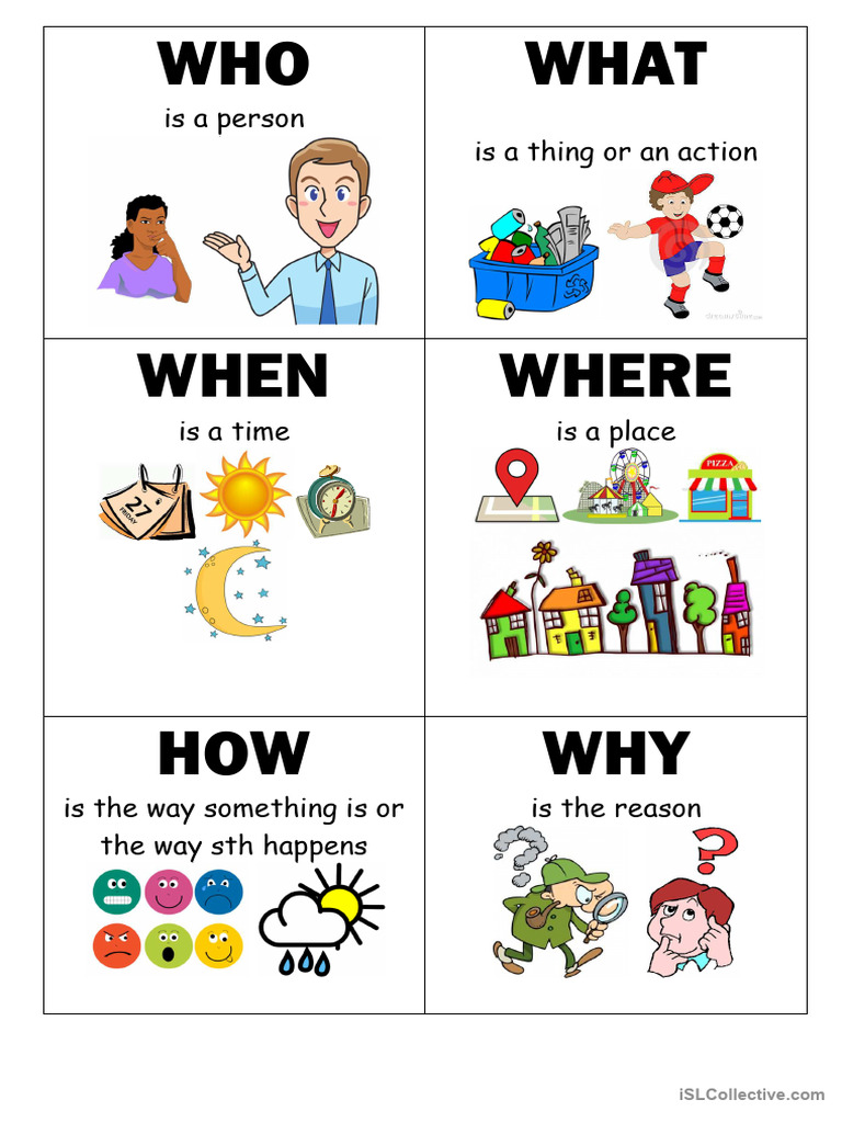 WH Questions | PDF