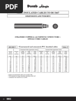 Ducab XLPE Cable Specifications | PDF | Electrical Conductor ...