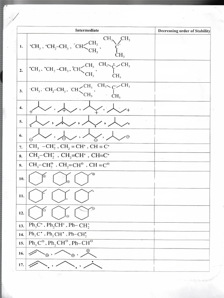 Worksheet Stability | PDF