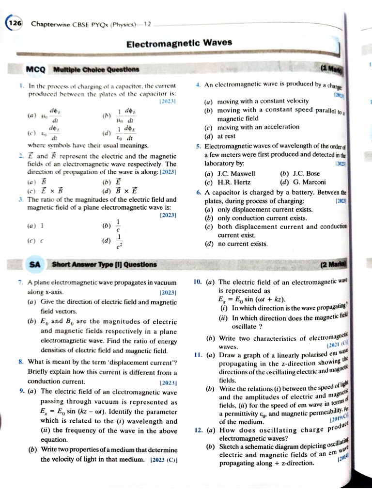 Chapter 8 PYQ | PDF