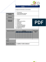 Rubrica y Practicas 3º Parcial