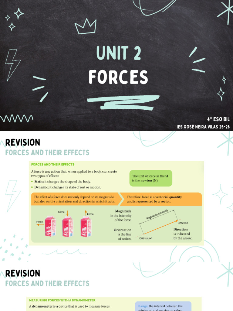 Unit 2 Forces | PDF