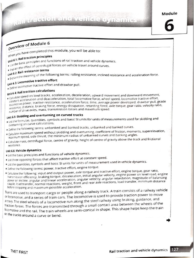 Rail and Road n6 Mechan 6 | PDF