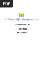 SEEMP Overview: Parts I, II, III Explained | PDF