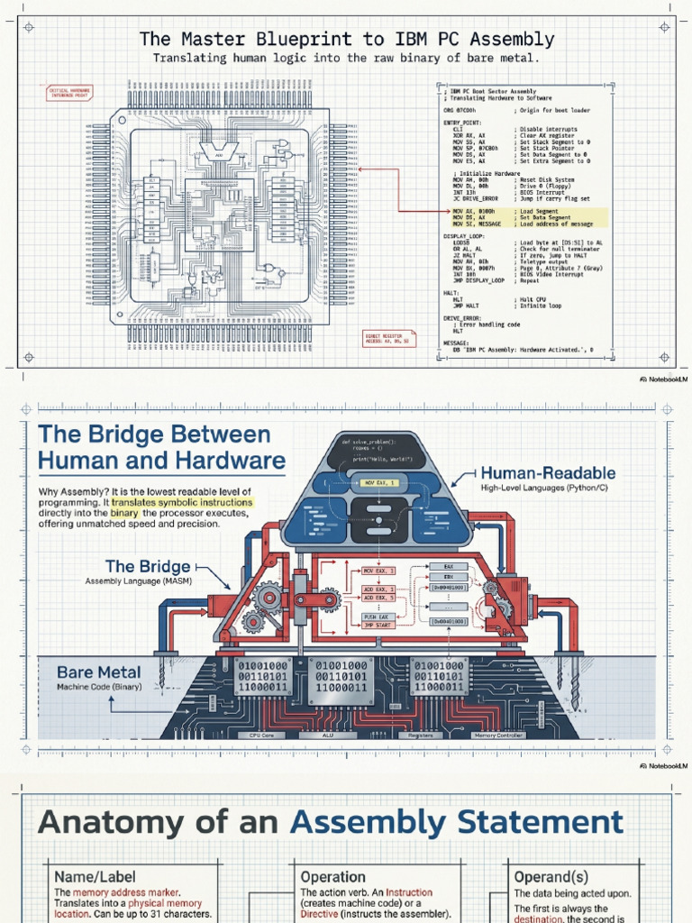 IBM PC Assembly Blueprint | PDF