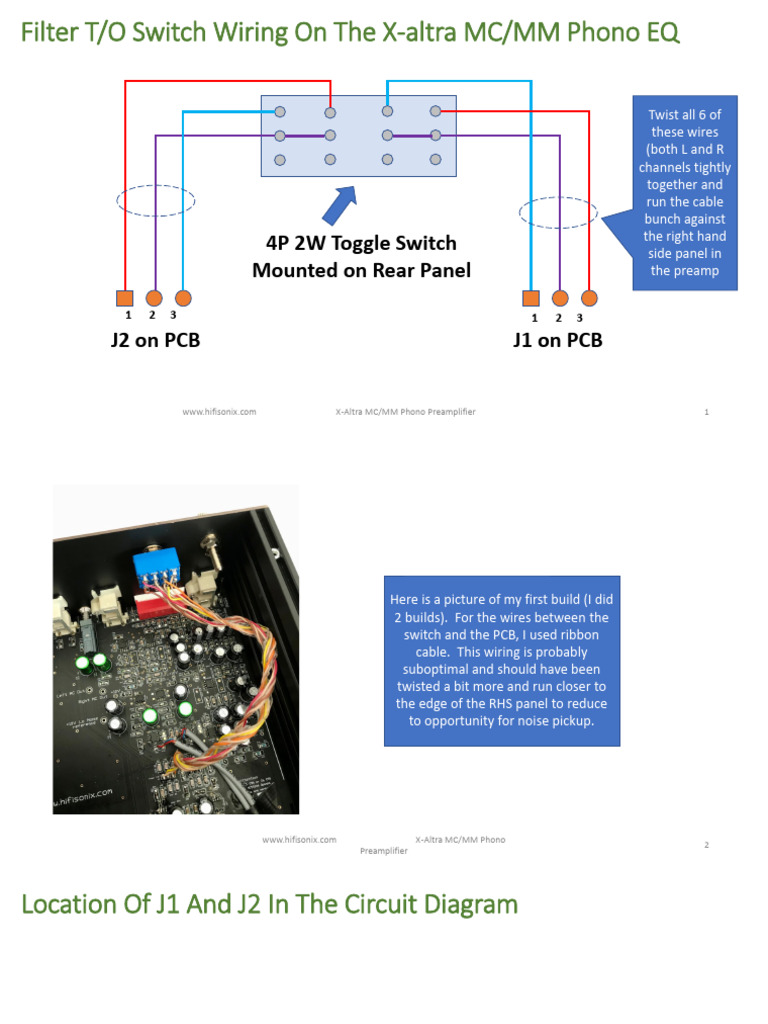 Filter Switch Wiring | PDF