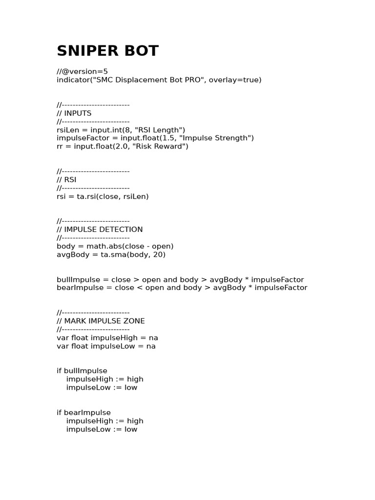 Sniper Bot | PDF