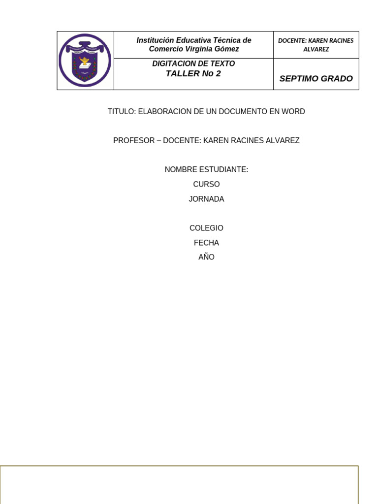 Taller No 02 | PDF