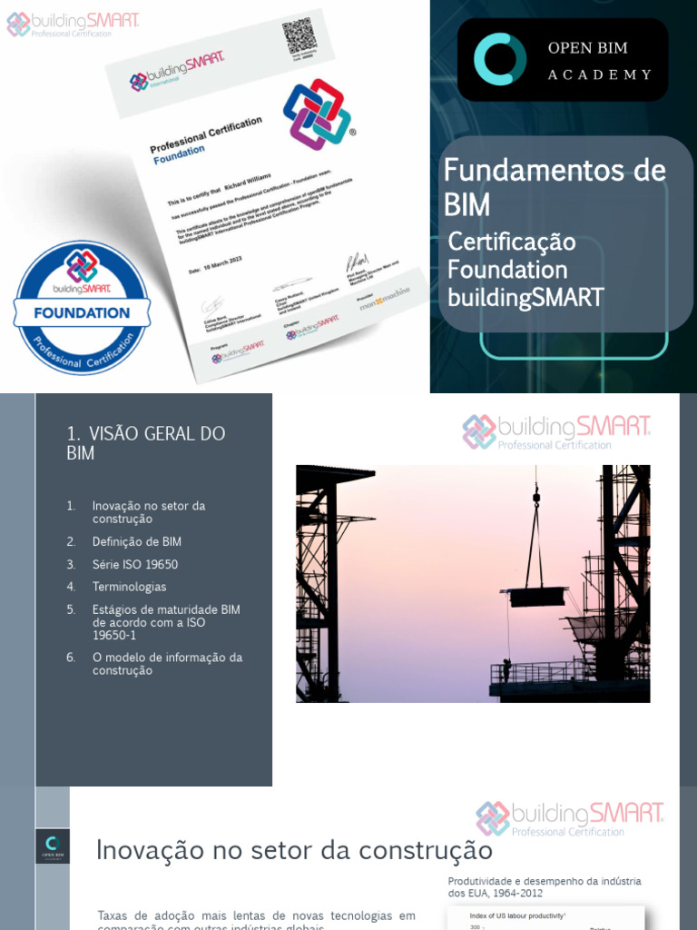 Pcert - Foundations - Aula 01 | PDF | BIM | Informação