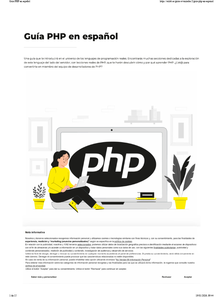 Guia de PHP 2026 | PDF