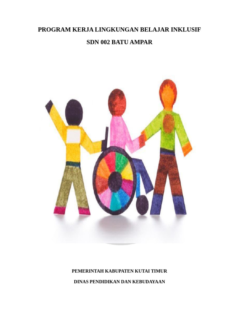 Program Kerja Lingkungan Belajar Inklusif Sdn002ba | PDF